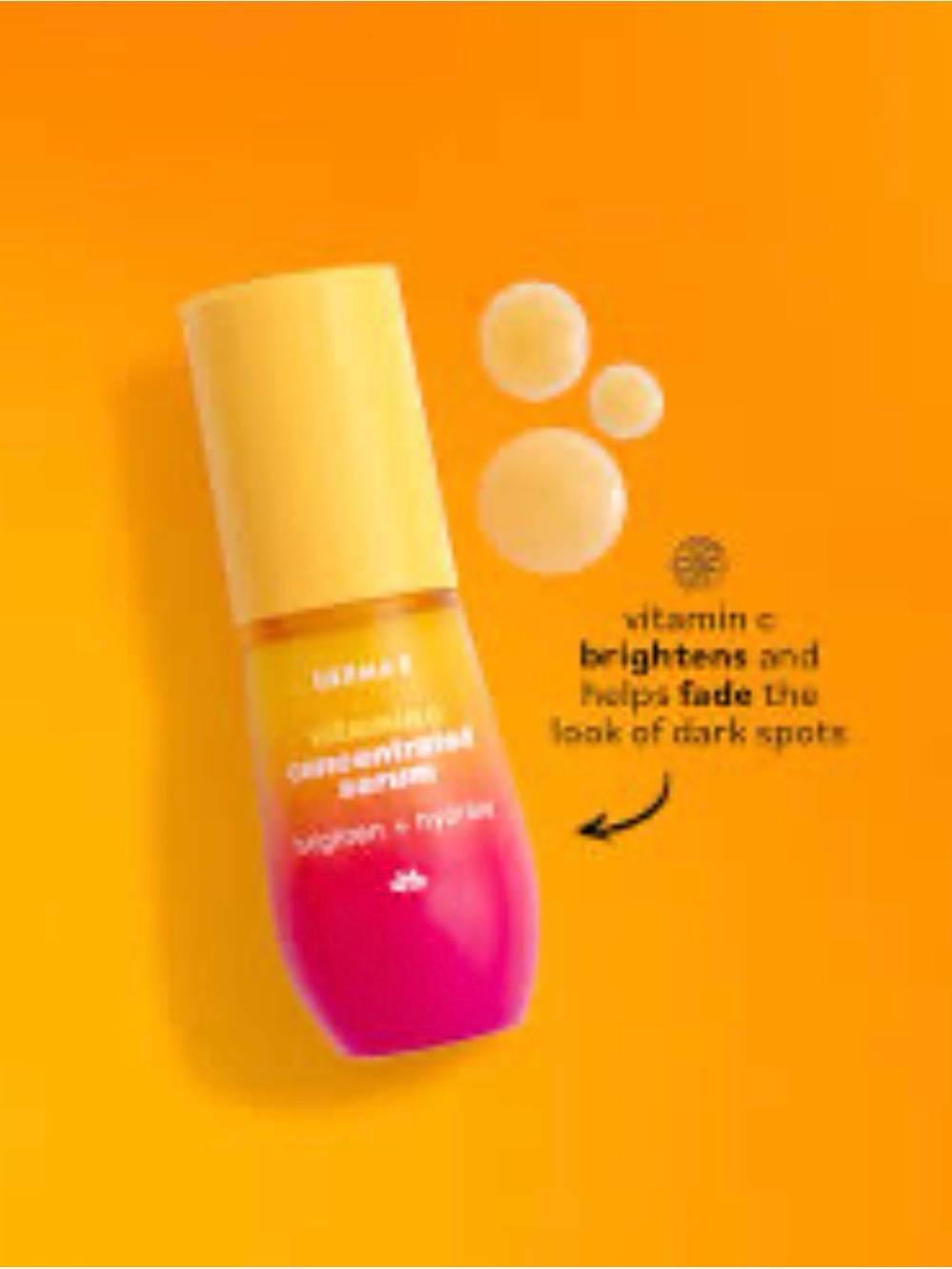 Vitamin C Concentrated Serum Moisturizer - Yellow and Pink